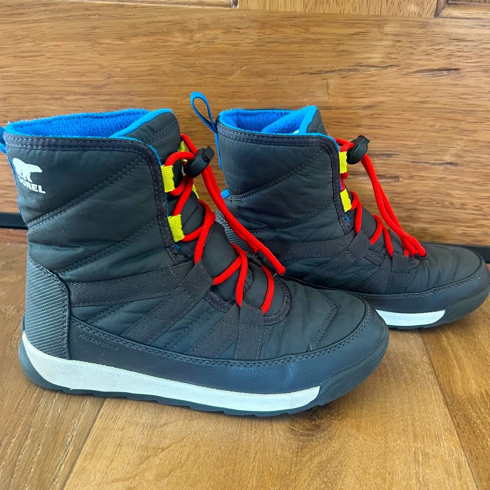 SOREL Kids' Whitney II Short Lace Winter Boots